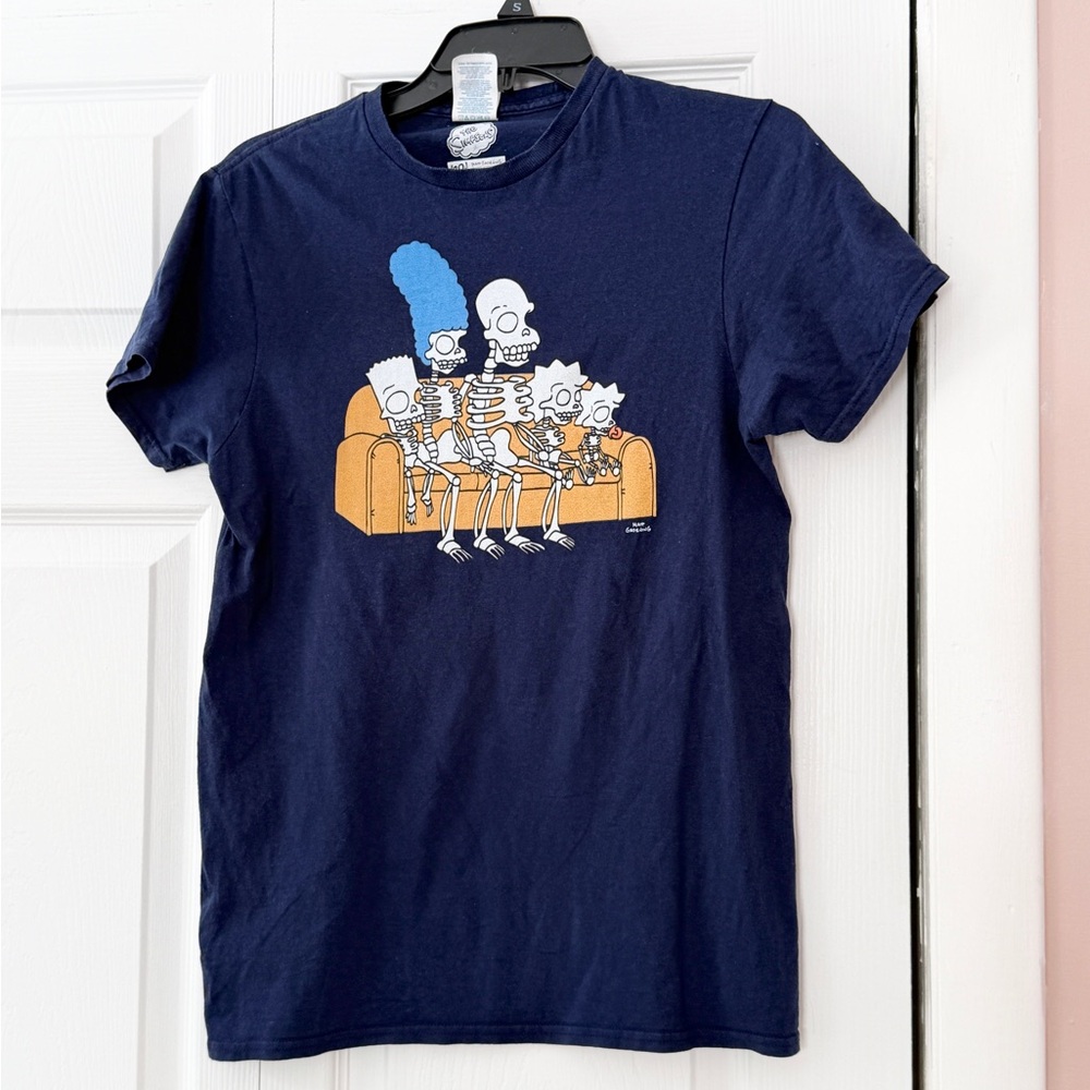 The Simpsons Family Skeletons Tee Couch Gag